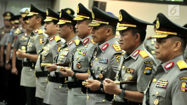 Kapolri Resmi Lantik Lima Kapolda Baru