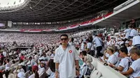 Tak Mau Golput, Hedi Yunus Ramaikan Kampanye Terakhir Jokowi