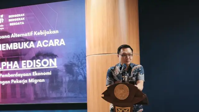 Deputi Bidang Koordinasi Pemberdayaan Ekonomi Masyarakat dan Pelindungan Pekerja Migran Kemenko PM, Leontinus Alpha Edison. (Antara)