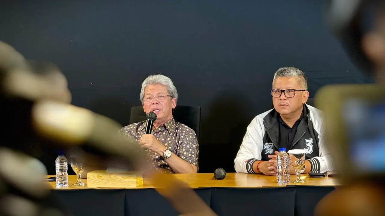 Sekretaris Tim Pemenangan Nasional (TPN) Ganjar Pranowo dan Mahfud Md, Hasto Kristiyanto