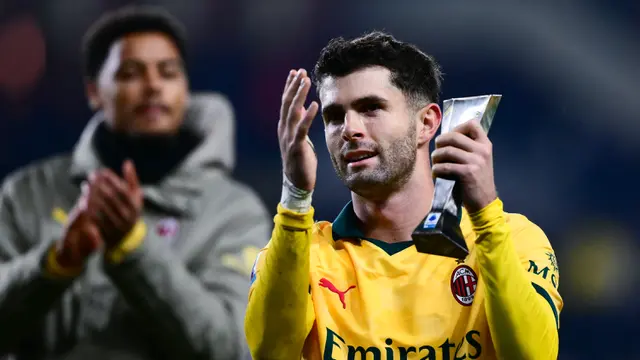 Foto: Christian Pulisic Sang Motor di Balik Comeback Dramatis AC Milan Atas Torino di Liga Italia