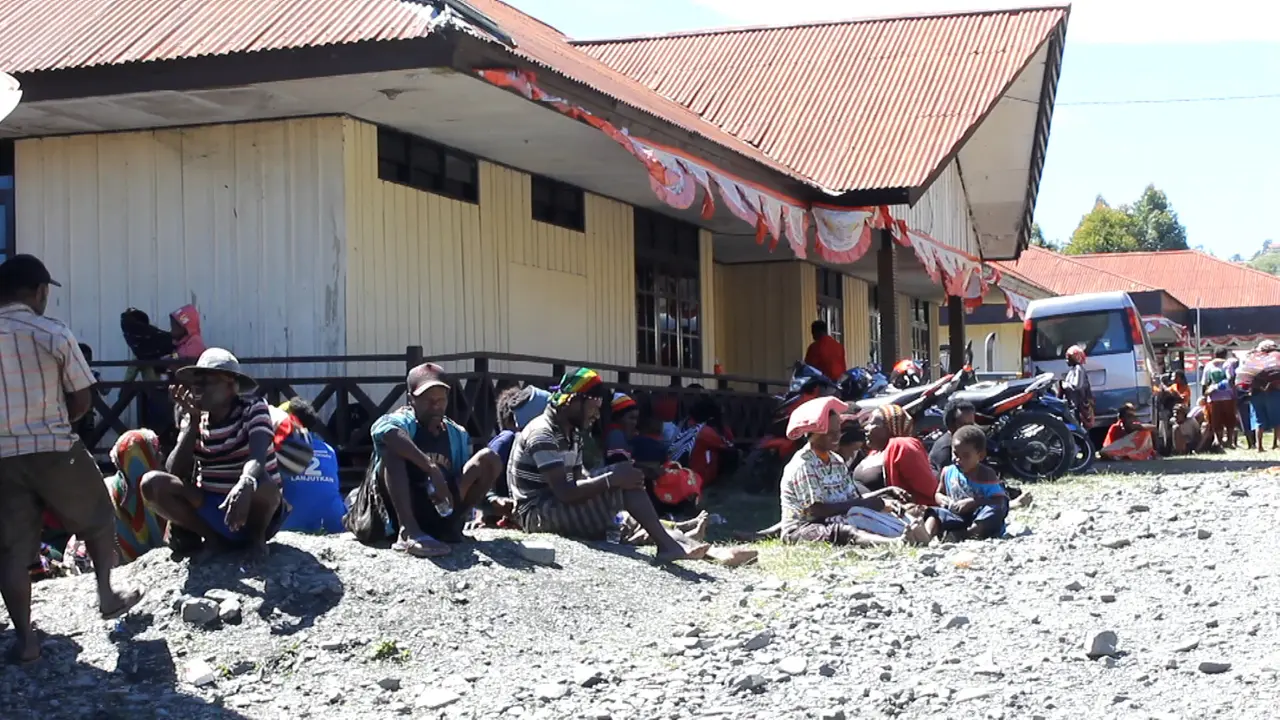 Anak-Anak dan Perempuan Jadi Korban Rusuh Pilkada Puncak Jaya
