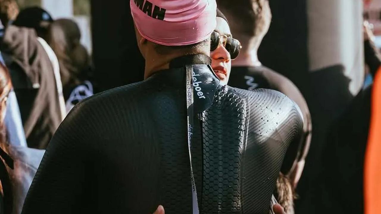 Potret Ditto Suami Ayudya Bing Slamet Tuntaskan Triathlon di Australia, Bangga Banget Ditemenin Istri dan Anak