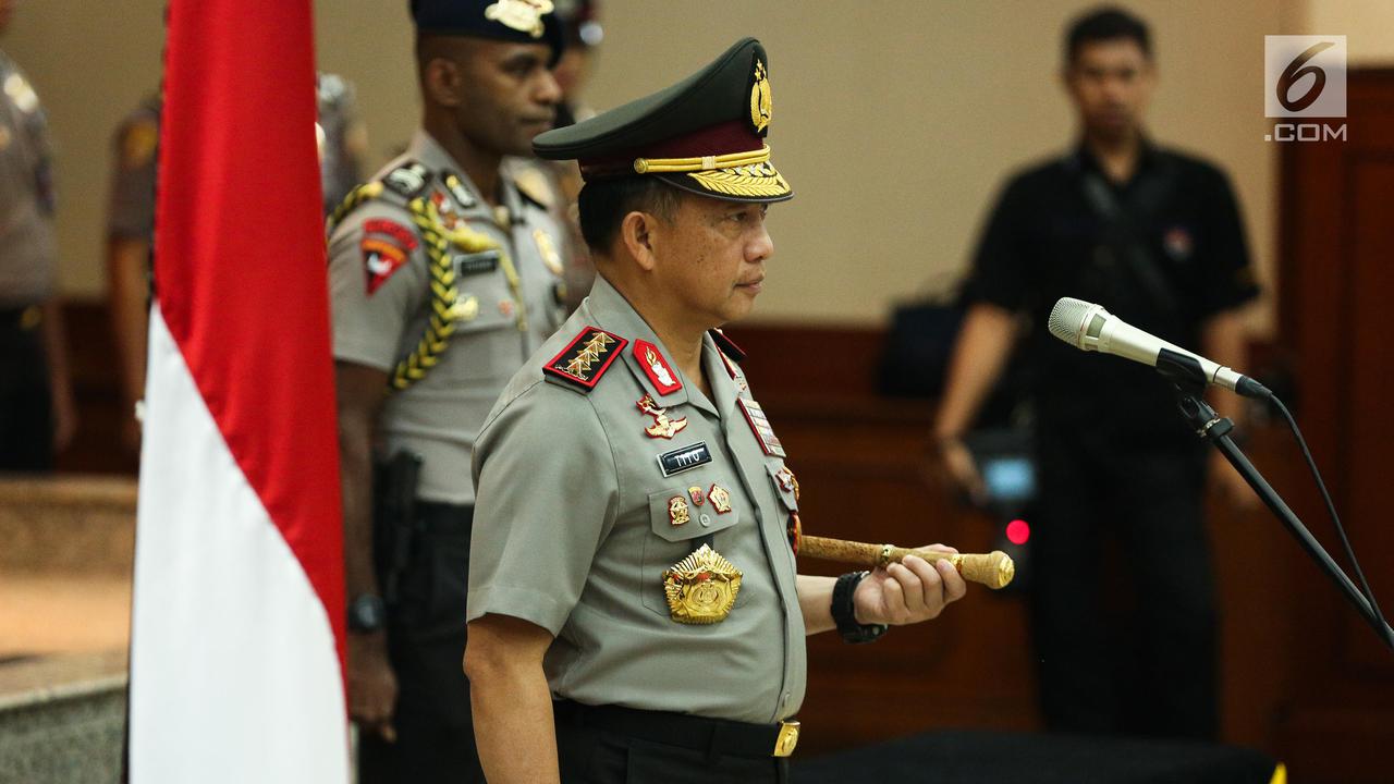 Tito Karnavian Pimpin Kenaikan Pangkat 14 Perwira Tinggi Polri