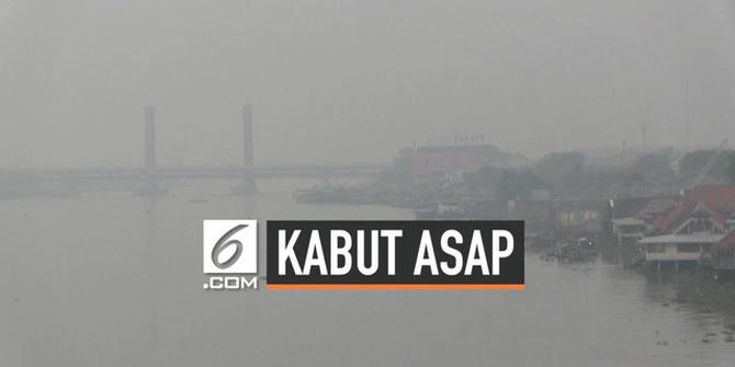 VIDEO: Titik Api Muncul Lagi, Palembang Dikepung Asap