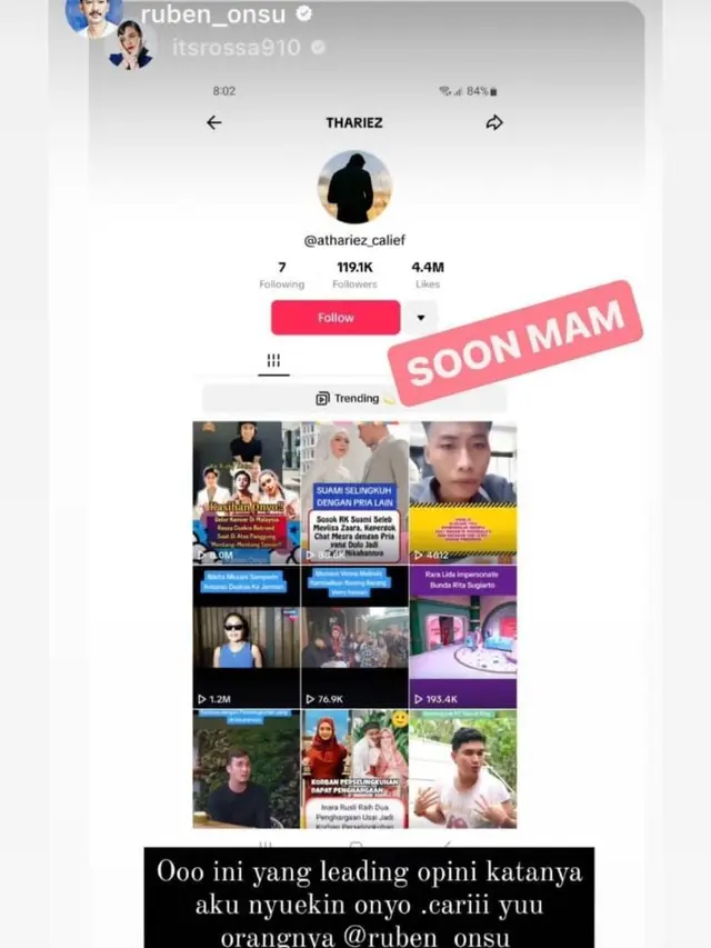 Rossa Ajak Ruben Onsu Cari Keberadaan Penyebar Fitnah