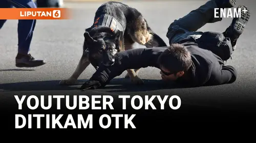 VIDEO: Polisi Tangkap Pelaku Penikaman terhadap Youtuber saat Lakukan Siaran Langsung di Tokyo