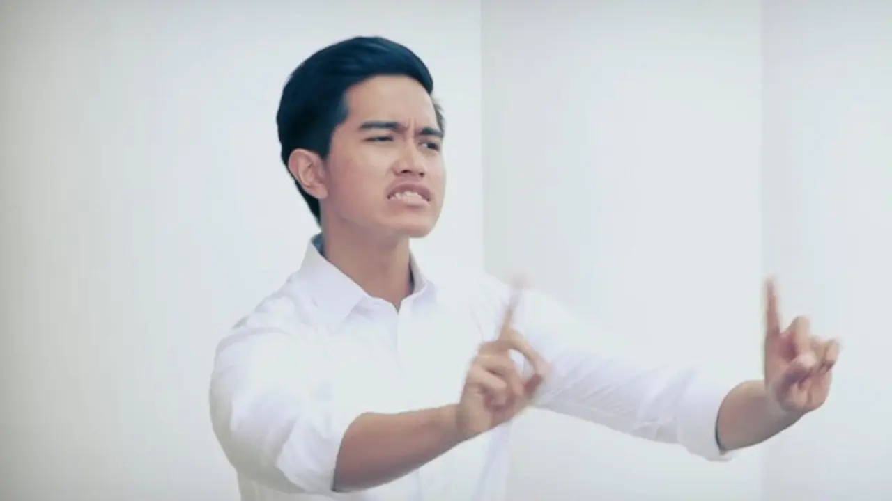 Kaesang ngerap