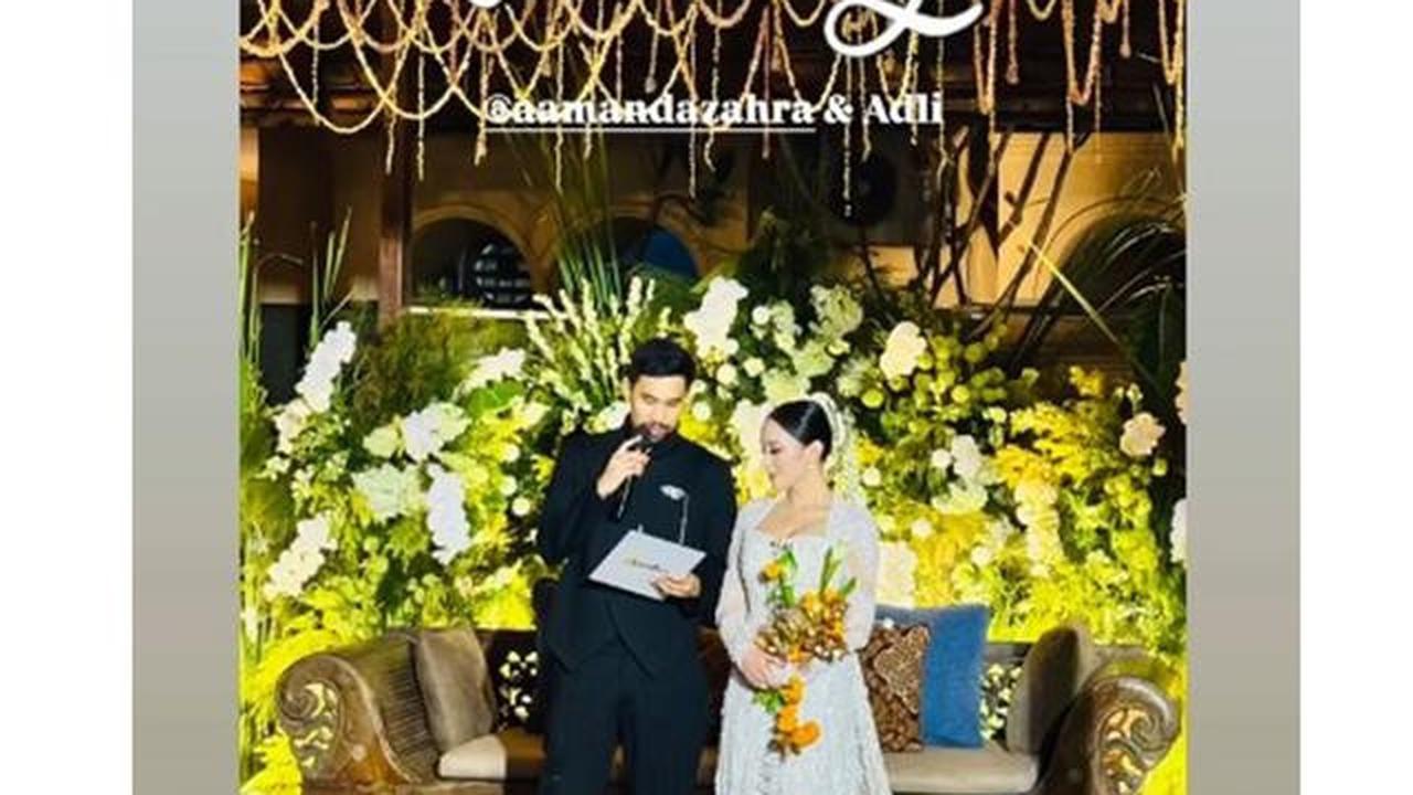 5 Potret Gaun Amanda Zahra di Resepsi Pernikahan, Anggun Bak Putri Jawa