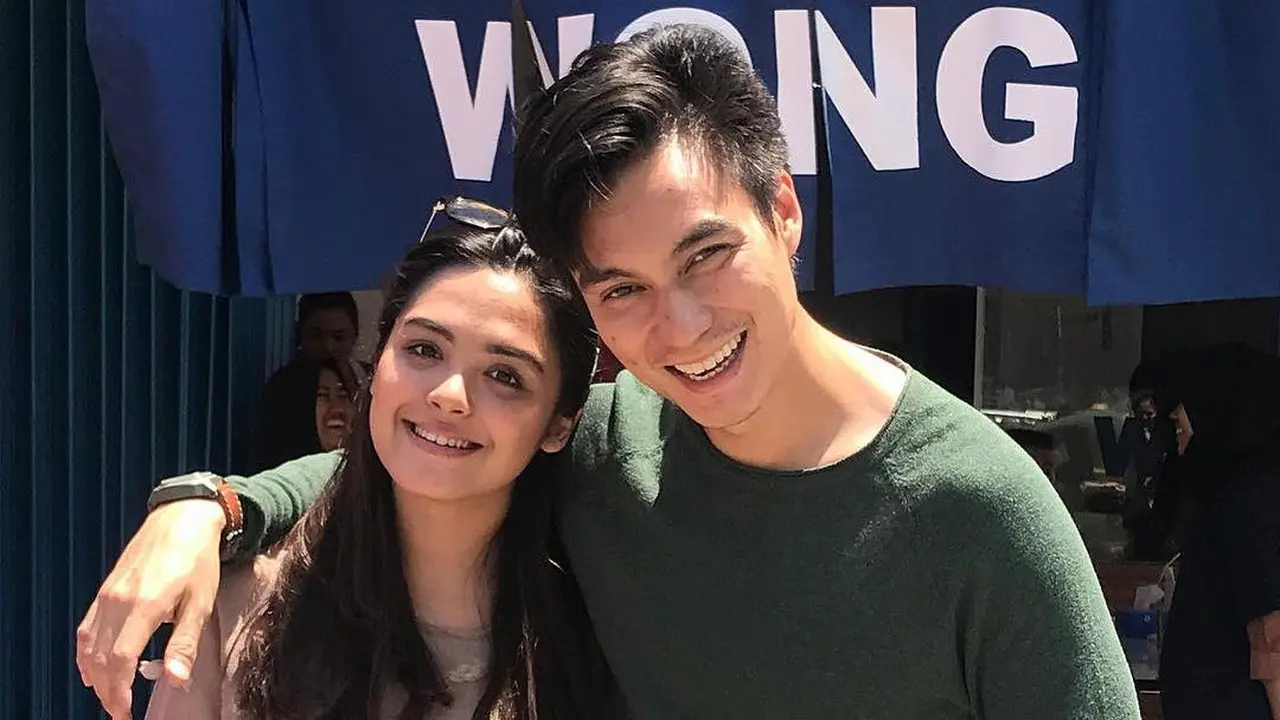 Vebby Palwinta dan Baim Wong