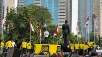 Jokowi dalam acara Deklarasi Alumni UI di Senayan. (Liputan6.com/Ratu Annisaa Suryasumirat)