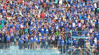 PENUH - Manajemen Madiun Putra menjamin Stadion Wilis akan penuh sesak suporter jika mereka ditunjuk sebagai tuan rumah Piala Kemerdekaan. (Bola.com/Robby Firly)
