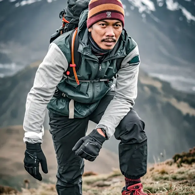 Inspirasi Outfit Naik Gunung Pria