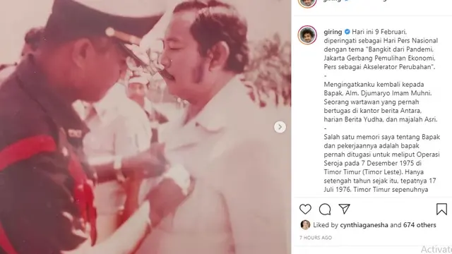 Giring Ganesha (Foto: Instagram/@giring)