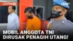 Dikira Milik Pengutang, Penagih Utang Rusak Mobil Anggota TNI di Bantul