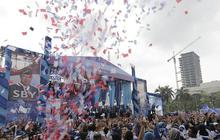Kampanye, cagub Sulteng Longki putar video dukungan SBY dan prabowo