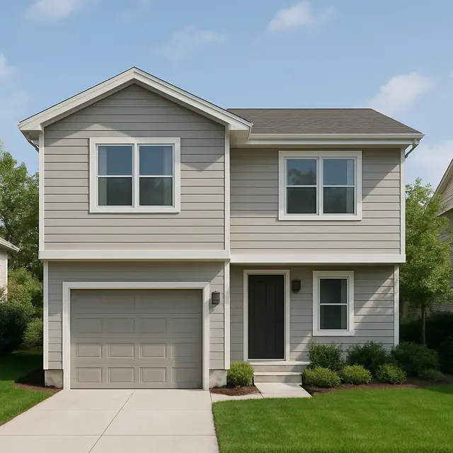 model rumah dengan garasi memadai