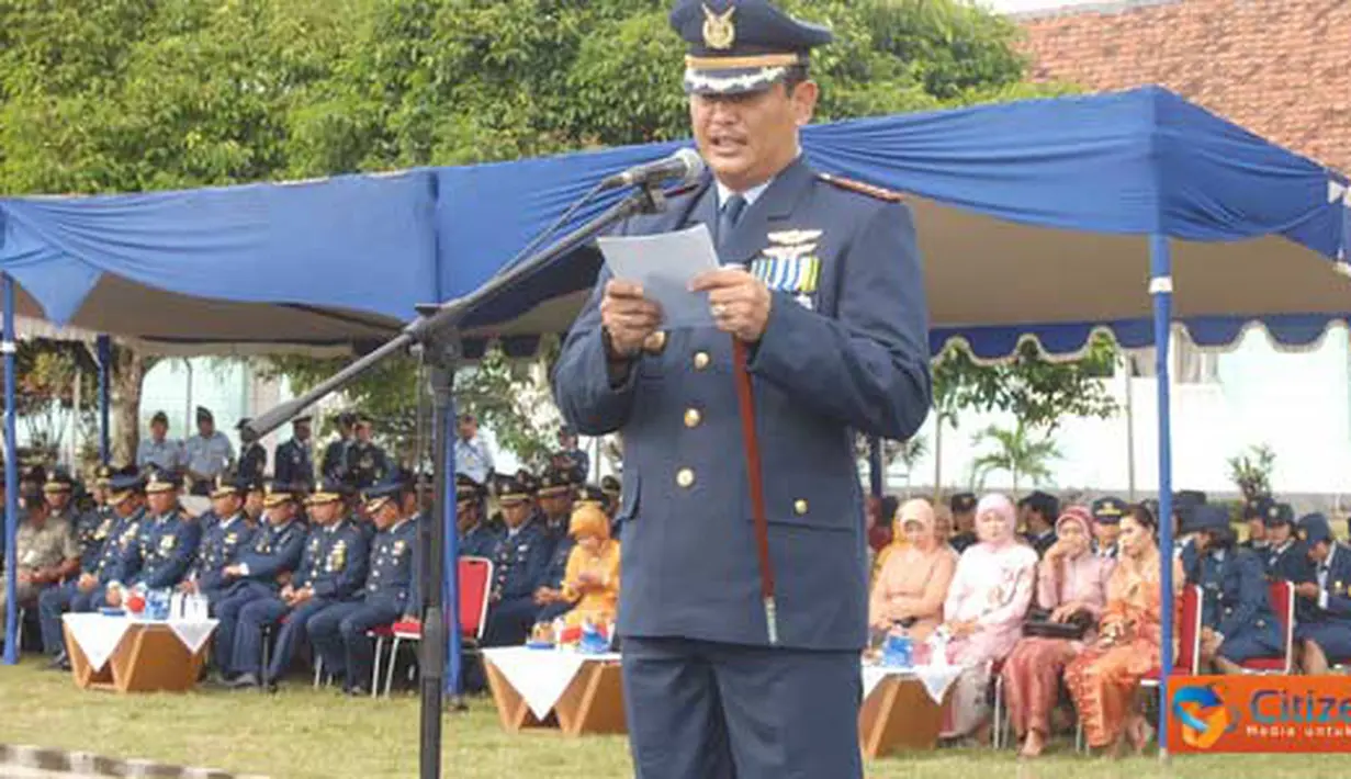 Citizen6, Subang: HUT TNI Angkatan Udara ke-65, di Lapangan Suryadarma Krida, Lanud Suryadarma, Subang, Sabtu (9/4). (Pengirim: Dodo)