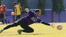 I Made Wardana, bangga memperkuat tim daerah asal, Bali United. (Bola.com/Muhamad Qomarudin)