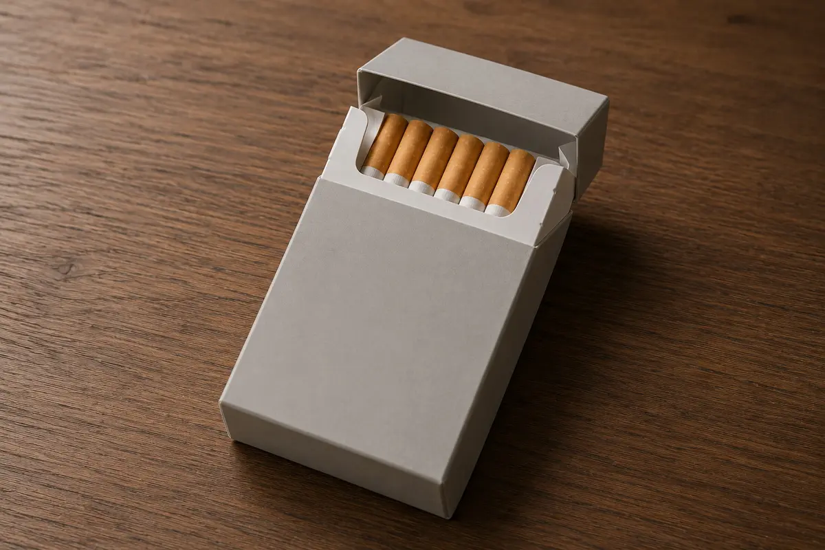 Ilustrasi bungkus rokok.
