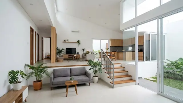 Pemanfaatan Split Level untuk Desain Rumah 3 Kamar