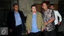 Richard Halim Kusuma usai menjalani pemeriksaan KPK, Jakarta, Selasa (21/6). Richard diperiksa sebagai saksi atas kasus yang melibatkan M. Sanusi. (Liputan6.com/Helmi Afandi)