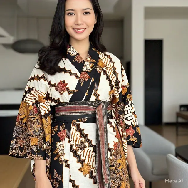 5 Model Baju Batik Atasan Wanita Lengan Panjang Modern 2025, Jadi Rekomendasi dan Wajib Dicoba (created by AI)