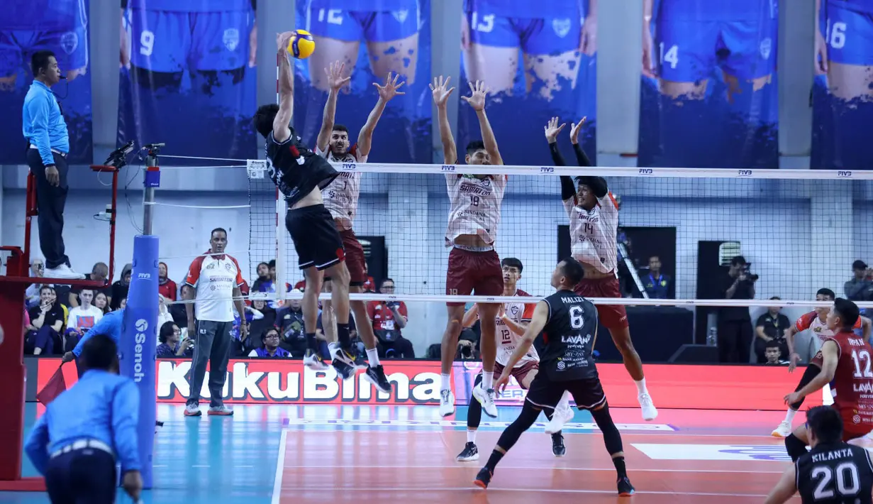 Dio dkk sejauh ini berhasil mengumpulkan 12 poin dalam empat laga Proliga 2026. (Dok. PBVSI)