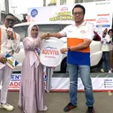 Jual AQUVIVA di Warung, Etin di Kuningan Jawa Barat Menang Hadiah Mobil Mewah