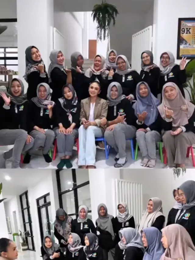 Yuni Shara di Sekolah PAUD Cahaya Permata Abadi