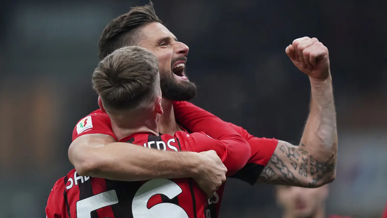 Foto: AC Milan Comeback dan Melaju ke Perempatfinal Coppa Italia usai Singkirkan Genoa yang Dibesut Andriy Shevchenko