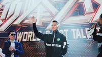 Aksi Demian Aditya dan Edison Wardhana di World's Got Talent 2019 di Tiongkok (Istimewa)