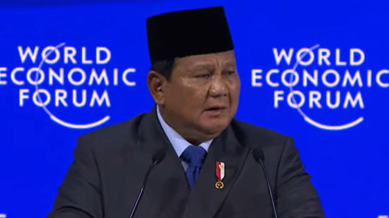 Prabowo Pamerkan Program Sekolah Asrama Gratis di WEF untuk Atasi Kemiskinan