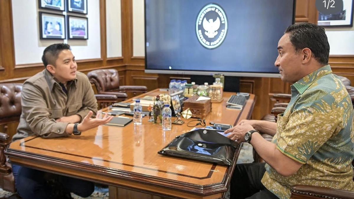 Pertemuan Empat Mata Seskab Teddy dan Kepala BNN, Ini yang Dibahas