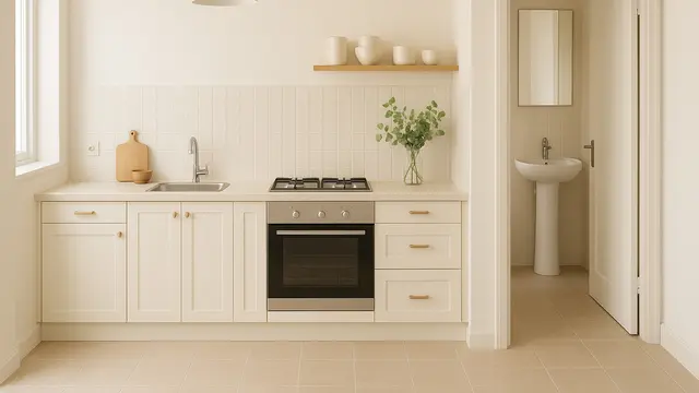 7 Model Dapur Samping Kamar Mandi Minimalis, Desain Praktis tanpa Mengurangi Kenyamanan