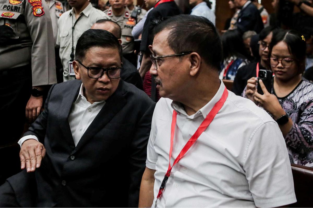 Sidang tuntutan Hasto Kristiyanto