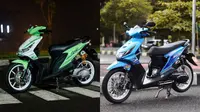 10 Potret Modifikasi Honda BeAT Karbu, Skutik Mungil yang Tetap Kece Hingga Saat Ini