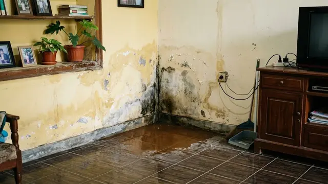 Cara mengetahui pipa air pecah di dalam rumah, terjadi rembesan di dinding