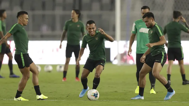 Latihan Timnas Indonesia