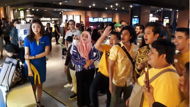Berebut Foto dan Hadiah, Nobar Film Captain Marvel Bareng Tiket.com Berlangsung Seru Abis