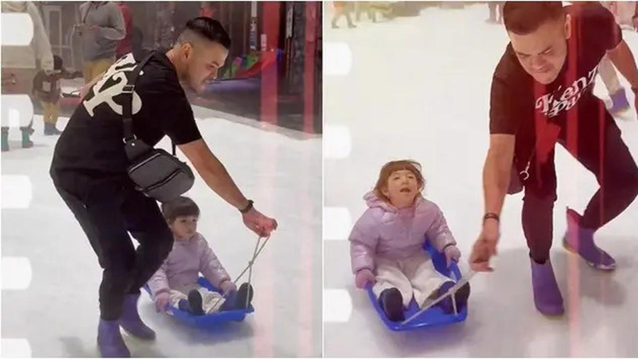 6 Potret Irish Bella Ajak Empat Anaknya Main di Snow World, Akhirnya Kumpul Bareng