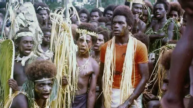 Penduduk asli Bougainville (Wikimedia Commons)