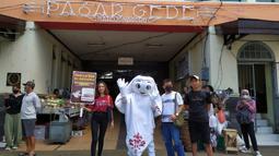 Lokasi pertama yng dikunjungi Laeeb di kota Solo yang terkenal dengan keramahannya adalah Pasar Gede Hardjonagoro. (Procomm Surya Citra Media)