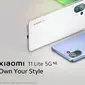 Tampilan Xiaomi 11 Lite 5G NE (Foto: Gizmochina)