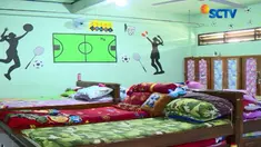 Lukisan dinding atau mural ini merupakan karya para santri pondok pesantren Ashshidiqiyah, Jakarta, dalam rangka merayakan hari lahir pesantren ke-33 sekaligus menyemarakkan perhelatan Asian Games 2018.