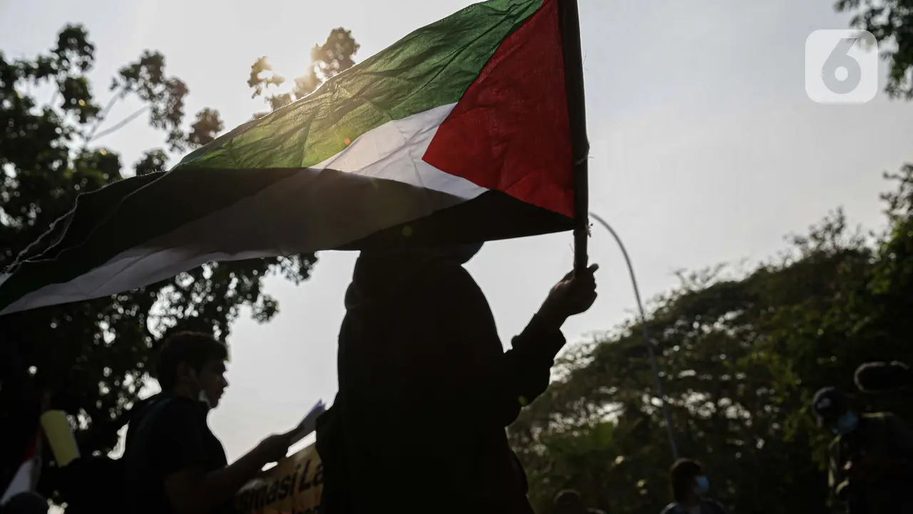 FOTO: Aksi Tolak Penjajahan Tanah Palestina oleh Israel
