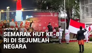 Semarak HUT ke-81 RI di Sejumlah Negara