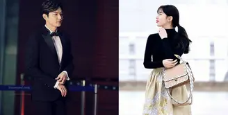 Ikut serta dalam wajib militer ternyata Lee Min Ho tak hanya sedih meninggalkan para penggemarnya. Ia juga khawatir ketika meninggalkan sang kekasih, Suzy Miss A selama kurang lebih dua tahun. (Instagram/Leeminho_87) (Instagram/skuukzky)