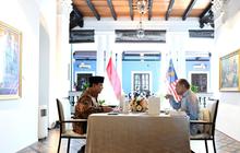 Momen Hangat Pertemuan Presiden Prabowo dan PM Anwar Ibrahim, Pererat Hubungan Bilateral di Rumah Tangsi Malaysia