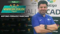 Wawancara Eksklusif Antonio Fernadez Marchan (Bola.com/Adreanus Titus)